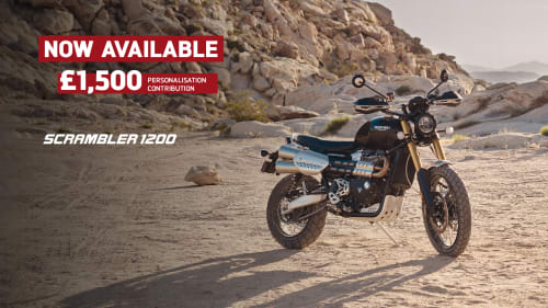 Scrambler 1200 XC Model For the Ride